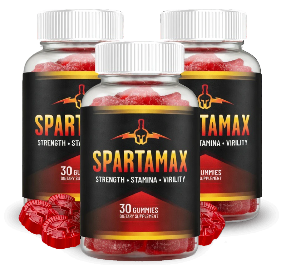 SpartaMax Male Vitality Gummies — 3 bottle pack